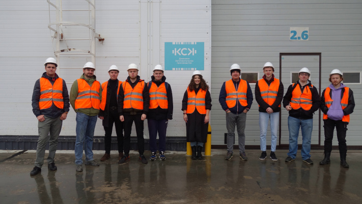 Экскурсия магистрантов-сварщиков на КСК Металлкомплект