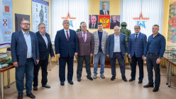 Военный Учебный Центр ТвГТУ посетила делегация Зеленоградского Административного округа города Москвы